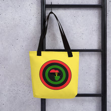 Load image into Gallery viewer, Yellow Shield of Africa Tote bag