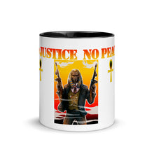 Load image into Gallery viewer, No Justice No Peace Mug with Color Inside