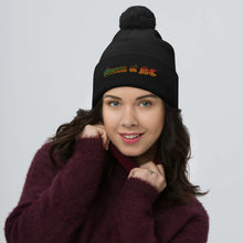Load image into Gallery viewer, Pom-Pom Beanie Queen of NC