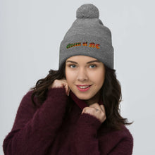 Load image into Gallery viewer, Pom-Pom Beanie Queen of NC