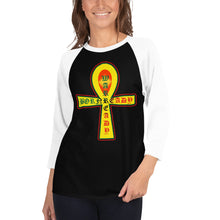 Load image into Gallery viewer, Warready Bornready Style 2 Short-Sleeve Unisex T-Shirt3/4 sleeve raglan shirt