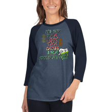 Load image into Gallery viewer, It's in my DNA baseball raglan shirt