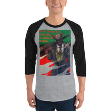 Load image into Gallery viewer, Anubis Do Not Worry I Will Take My 40 Acres & A Mule 3/4 sleeve raglan shirt