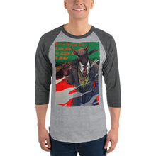 Load image into Gallery viewer, Anubis Do Not Worry I Will Take My 40 Acres & A Mule 3/4 sleeve raglan shirt