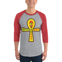 Load image into Gallery viewer, Warready Bornready Style 2 Short-Sleeve Unisex T-Shirt3/4 sleeve raglan shirt