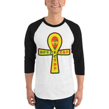 Load image into Gallery viewer, Warready Bornready Style 2 Short-Sleeve Unisex T-Shirt3/4 sleeve raglan shirt
