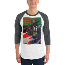 Load image into Gallery viewer, Anubis Do Not Worry I Will Take My 40 Acres & A Mule 3/4 sleeve raglan shirt