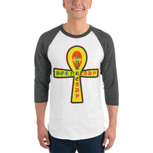 Load image into Gallery viewer, Warready Bornready Style 2 Short-Sleeve Unisex T-Shirt3/4 sleeve raglan shirt