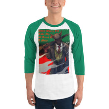 Load image into Gallery viewer, Anubis Do Not Worry I Will Take My 40 Acres & A Mule 3/4 sleeve raglan shirt
