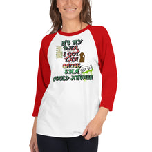 Load image into Gallery viewer, It's in my DNA baseball raglan shirt