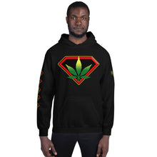 Load image into Gallery viewer, Cannabis man Unisex Hoodie