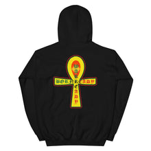 Load image into Gallery viewer, Bornready Warready Back side style 2....... Unisex Hoodie
