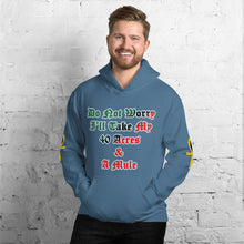 Load image into Gallery viewer, Anubis Do Not Worry I'll Take my 40 Acres & a Mule Unisex Hoodie