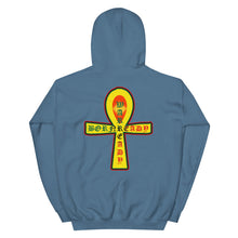 Load image into Gallery viewer, Bornready Warready Back side style 2....... Unisex Hoodie