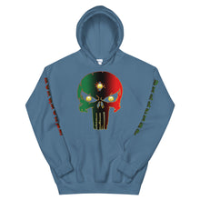Load image into Gallery viewer, Bornready Warready Back side style 2....... Unisex Hoodie