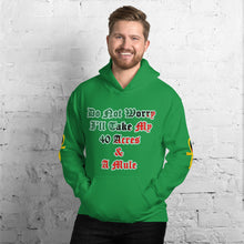Load image into Gallery viewer, Anubis Do Not Worry I'll Take my 40 Acres & a Mule Unisex Hoodie