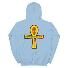Load image into Gallery viewer, Bornready Warready Back side style 2....... Unisex Hoodie