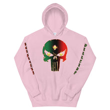 Load image into Gallery viewer, Bornready Warready Back side style 2....... Unisex Hoodie