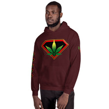 Load image into Gallery viewer, Cannabis man Unisex Hoodie