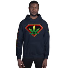 Load image into Gallery viewer, Cannabis man Unisex Hoodie