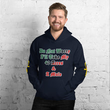 Load image into Gallery viewer, Anubis Do Not Worry I'll Take my 40 Acres & a Mule Unisex Hoodie