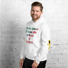 Load image into Gallery viewer, Anubis Do Not Worry I'll Take my 40 Acres & a Mule Unisex Hoodie