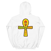 Load image into Gallery viewer, Bornready Warready Back side style 2....... Unisex Hoodie