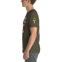 Load image into Gallery viewer, Anubis Do Not Worry I Will Take My 40 Acres & A Mule  Short-Sleeve Unisex T-Shirt