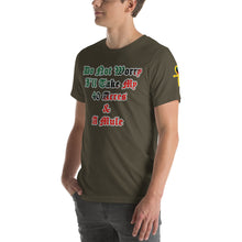 Load image into Gallery viewer, Anubis Do Not Worry I Will Take My 40 Acres & A Mule  Short-Sleeve Unisex T-Shirt