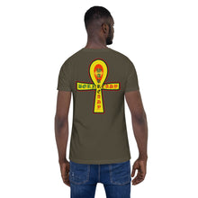 Load image into Gallery viewer, Warready Bornready Back side style 2 …..Short-Sleeve Unisex T-Shirt