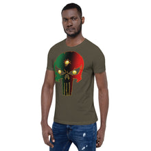 Load image into Gallery viewer, Warready Bornready Back side style 2 …..Short-Sleeve Unisex T-Shirt