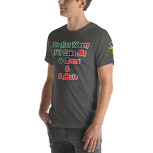 Load image into Gallery viewer, Anubis Do Not Worry I Will Take My 40 Acres & A Mule  Short-Sleeve Unisex T-Shirt