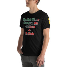 Load image into Gallery viewer, Anubis Do Not Worry I Will Take My 40 Acres & A Mule  Short-Sleeve Unisex T-Shirt