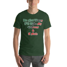 Load image into Gallery viewer, Anubis Do Not Worry I Will Take My 40 Acres & A Mule  Short-Sleeve Unisex T-Shirt