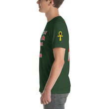 Load image into Gallery viewer, Anubis Do Not Worry I Will Take My 40 Acres & A Mule  Short-Sleeve Unisex T-Shirt