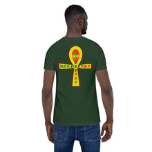 Load image into Gallery viewer, Warready Bornready Back side style 2 …..Short-Sleeve Unisex T-Shirt