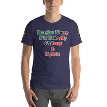 Load image into Gallery viewer, Anubis Do Not Worry I Will Take My 40 Acres & A Mule  Short-Sleeve Unisex T-Shirt