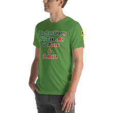 Load image into Gallery viewer, Anubis Do Not Worry I Will Take My 40 Acres & A Mule  Short-Sleeve Unisex T-Shirt