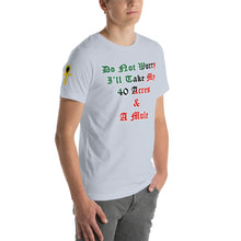 Load image into Gallery viewer, Anubis Do Not Worry I Will Take My 40 Acres & A Mule  Short-Sleeve Unisex T-Shirt