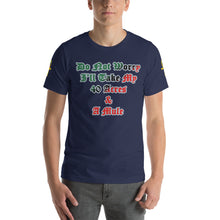 Load image into Gallery viewer, Anubis Do Not Worry I Will Take My 40 Acres & A Mule  Short-Sleeve Unisex T-Shirt