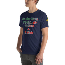 Load image into Gallery viewer, Anubis Do Not Worry I Will Take My 40 Acres & A Mule  Short-Sleeve Unisex T-Shirt