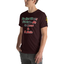 Load image into Gallery viewer, Anubis Do Not Worry I Will Take My 40 Acres & A Mule  Short-Sleeve Unisex T-Shirt