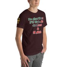 Load image into Gallery viewer, Anubis Do Not Worry I Will Take My 40 Acres & A Mule  Short-Sleeve Unisex T-Shirt