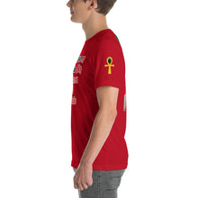 Load image into Gallery viewer, Anubis Do Not Worry I Will Take My 40 Acres & A Mule  Short-Sleeve Unisex T-Shirt