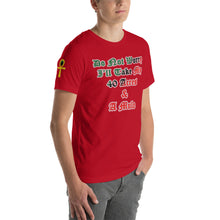 Load image into Gallery viewer, Anubis Do Not Worry I Will Take My 40 Acres & A Mule  Short-Sleeve Unisex T-Shirt