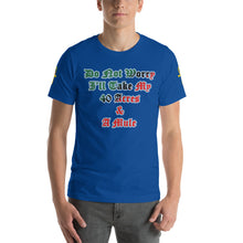 Load image into Gallery viewer, Anubis Do Not Worry I Will Take My 40 Acres & A Mule  Short-Sleeve Unisex T-Shirt