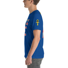 Load image into Gallery viewer, Anubis Do Not Worry I Will Take My 40 Acres & A Mule  Short-Sleeve Unisex T-Shirt