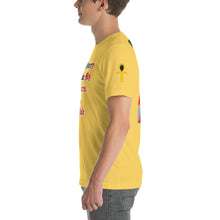 Load image into Gallery viewer, Anubis Do Not Worry I Will Take My 40 Acres & A Mule  Short-Sleeve Unisex T-Shirt