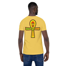 Load image into Gallery viewer, Warready Bornready Back side style 2 …..Short-Sleeve Unisex T-Shirt