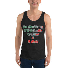 Load image into Gallery viewer, Anubis Do Not Worry I Will Take My 40 Acres & A Mule Unisex Tank Top